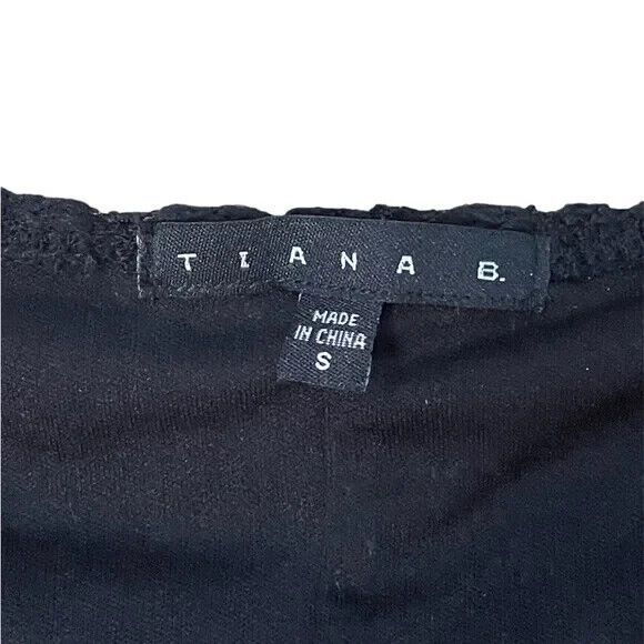 Tiana B Little Black Dress Size Small EUC - Picture 4 of 6